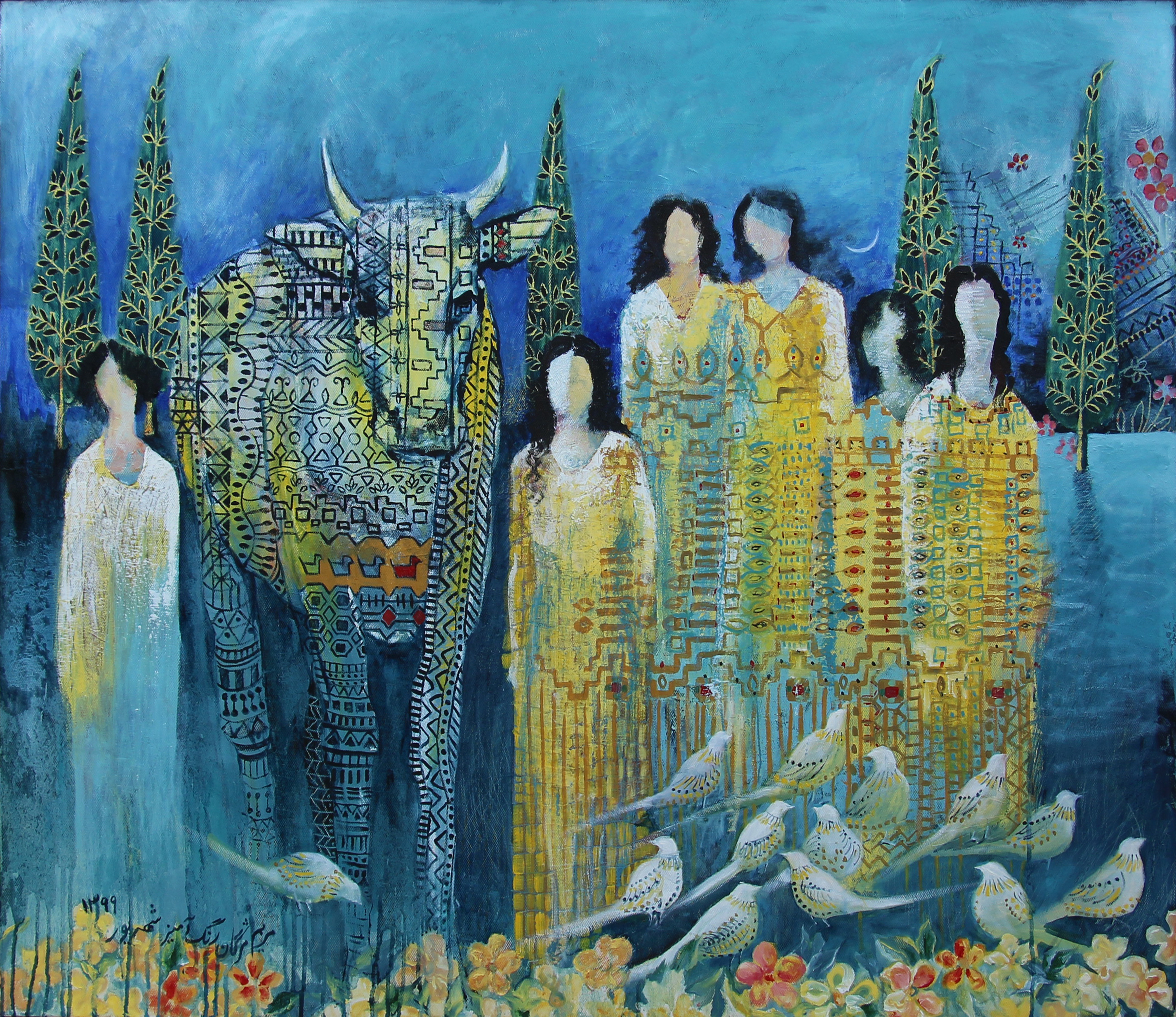 Maryam Rangamiz. _ Art gallery 